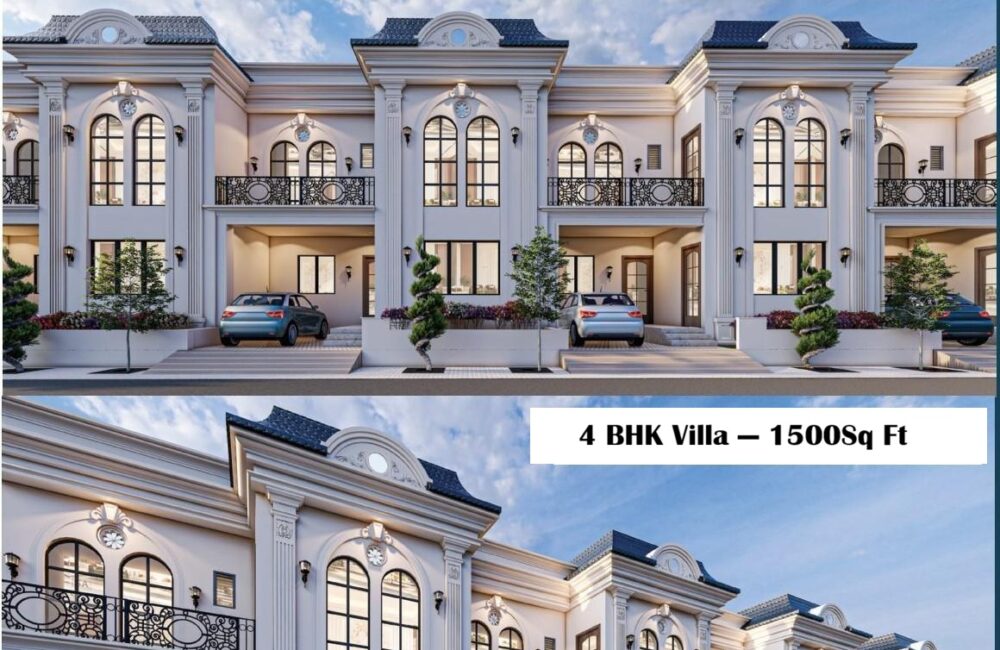 4 BHK Villa — 1500 Sq Ft