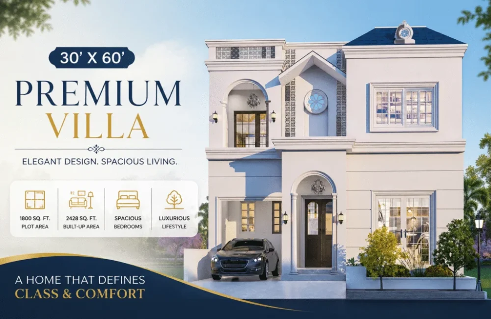 4 BHK Villa — 1800 Sq Ft