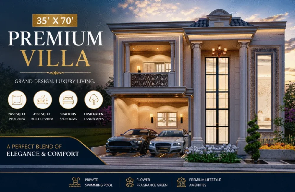 5 BHK Villa — 2450 Sq Ft